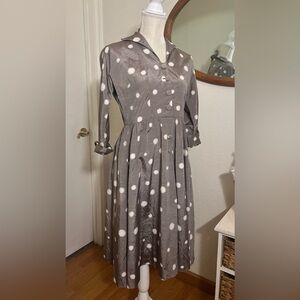1950’s dress by Anjac Fashions Polka Dot Dress
